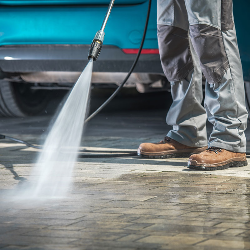 Denver Driveway Washing Image